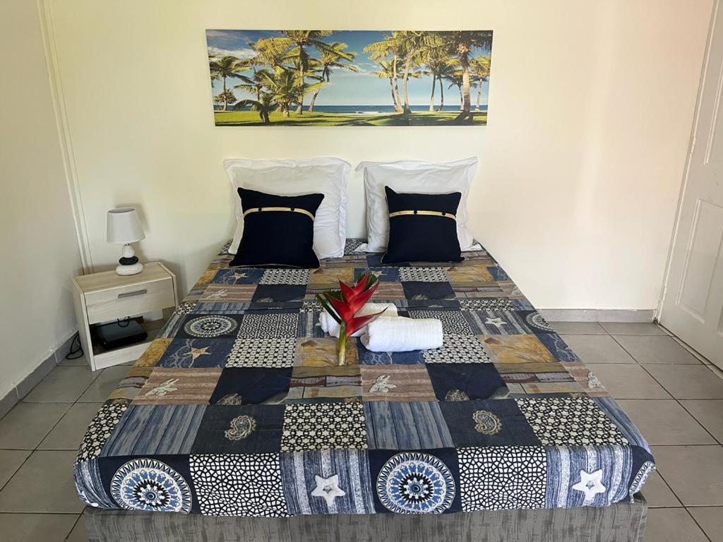 Agreable Appartement En Rez-De-Jardin A 450M De La Mer Sainte-Anne Exteriér fotografie